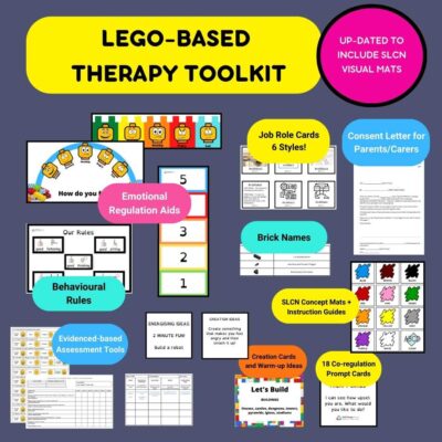 Lego based hot sale therapy book