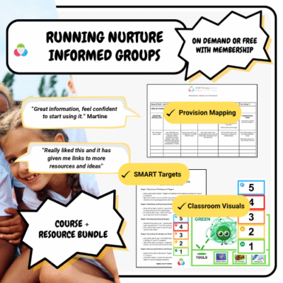 SEMH nurture group training for professionals supporting emotional needs in schools