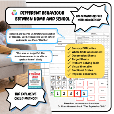 Understanding behaviour differences between home and school using Dr. Ross Greene’s approach