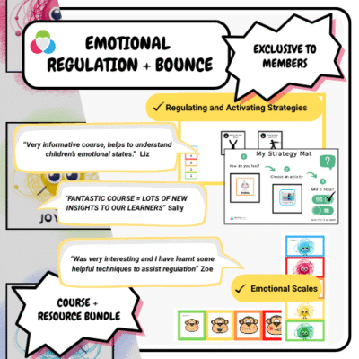 BOUNCE emotional regulation training free for Child Therapy Service members