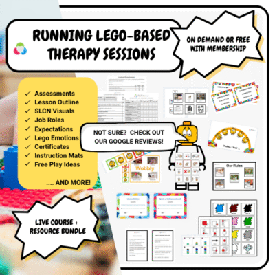 Live SEMH-informed Lego-Based Therapy training with 5-star reviews on Google