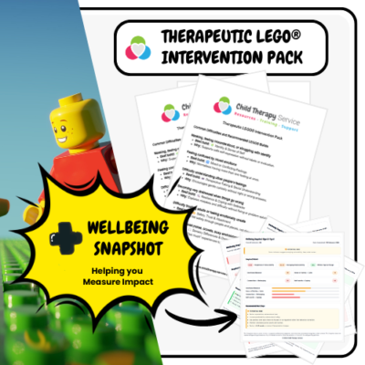 A complete therapeutic LEGO® intervention pack for schools and practitioners. 15 ready-to-use session plans covering SEMH, anxiety, transitions, sensory needs and more. No specialist training required.