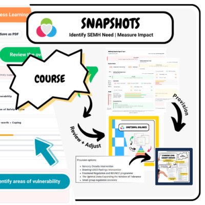 Identify SEMH need in 2 minutes. Get an instant tiered support plan, staff checklists, and built-in evidence of impact. Free introduction course.