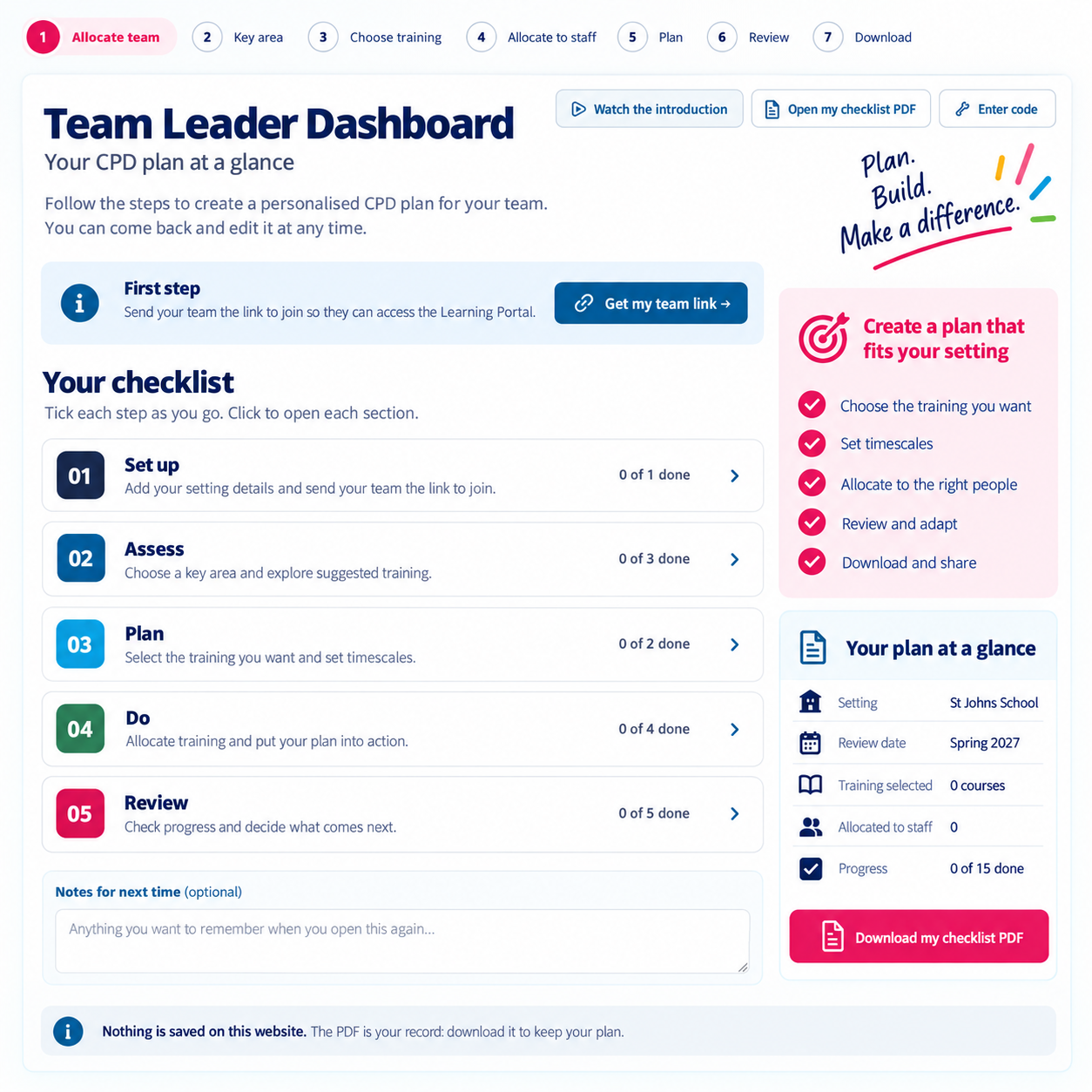 Team Leader Dashboard