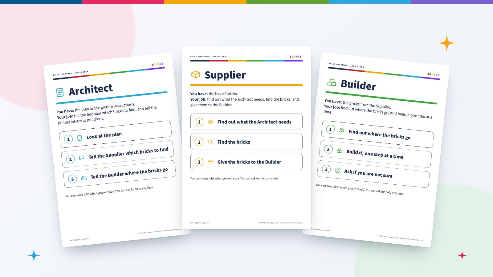 The Architect, Supplier and Builder job posters